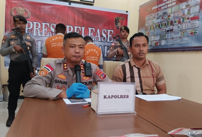 Polres Malaka Komitmen Tuntaskan Kasus Pengeroyokan di Wemasa. (Foto-red)
