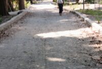 Jalan Lapen Yang dikerjakan Cv. Five R di Dusun Loolatar Desa Umakatahan. (Foto-red)