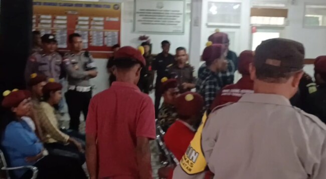 Suasana PMKRI Kefamenanu,  Lakukan Audiensi dengan Kejari TTU. (Foto-red)