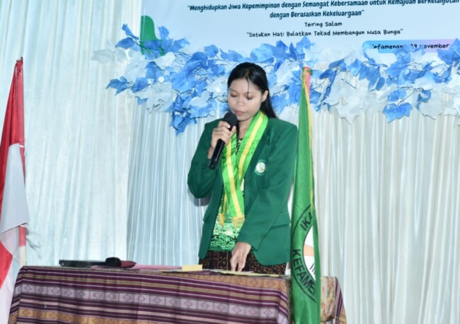 Ketua IMF, Helena Seku.