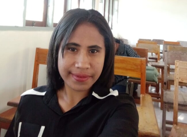 Ria Makun Mahasiswa Aktif Universitas Timor.