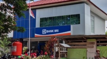 Gedung BRI Unit Malaka,(Foto-Ist)