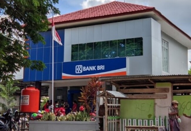 Gedung BRI Unit Malaka,(Foto-Ist)