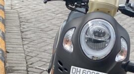 Satu Unit Sepeda Motor Merk Honda Scoopy Dengan Nomor Polisi DH 6083 KZ. (Foto-red)