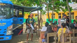 GEMMA Kefamenanu Bersama Dukcapil Lakukan Kegiatan Pelayanan Administrasi Kependudukan di Kecamatan Malaka. (Foto-red)