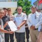 DPRD Malaka Menerima Tuntutan Masa Aksi Demonstrasi LMND Kefamenanu di Gedung DPRD Malaka. (Foto-red)