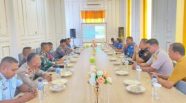 Pos Lintas Batas Negara (PLBN) Motamasin Menggelar Rapat Koordinasi Lintas Instansi. (Foto-Ist)