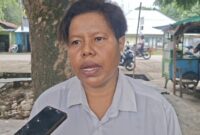 Oktavian Maria Eviyanti Seran, guru dari SMKN Kletek Suai. (Foto-red)