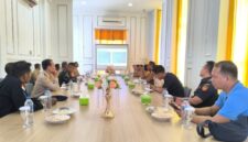 Kepala PLBN Motamasin Engelberthus Klau Pimpin Rapat Kordinasi Yang Diihadiri Oleh Berbagai Unsur Strategis. (Foto-red)