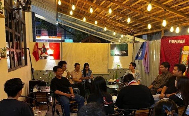Aliansi Cipayung Plus Kota Sintang Menginisiasi Nobar dan Diskusi Bersama tentang film Yang Berjudul “Pesta Babi. (Foto-Ist)