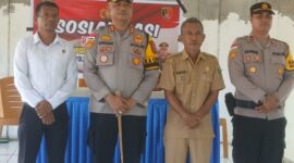 Polres Malaka Terus Lakukan Sosialisasi Cegah TPPO di Kabupaten Malaka . (Foto-red)