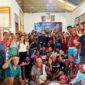 Reses Ketua Fraksi Partai NasDem Agerius Agustinus Bria S.H.,MH di Desa Motaulun, Kecamatan Malaka Barat. (Foto-red)