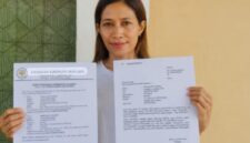 Yohana Muti Seran (korban), Dugaan Penipuan Dengan Kerja Proyek, oleh Kepala Sekolah SMK Santa Genoveva Malaka. (Foto-Ist)