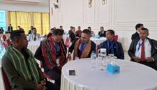Kapolres Malaka Diwakili Kasat Reskrim Hadiri RAC DPC Peradi Atambua, di Aula Hotel Nusa Betun. (Foto-red)