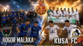 Dua tim raksasa asal Kabupaten Malaka, Bogor Malaka FC dan Kusa FC, saling berhadapan dalam duel hidup mati demi satu tiket menuju partai final.