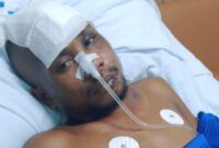 Korban Pengeroyokan di Desa Oinbit, Yohanes Naiheli, Kondisi Saat ditangani di Rumah Sakit Ben Mboi (Foto-Ist)