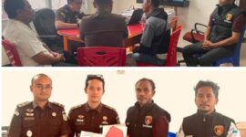 Polres Malaka,  Tahap II Kasus Korupsi DD Tahun 2019-2021, Oleh Mantan Desa Nabutaek. (Foto-red)