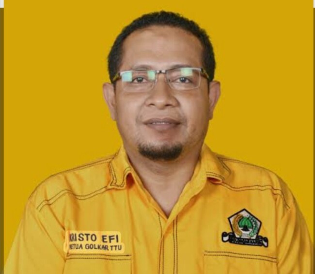 Mantan Ketua DPD II Kabupaten TTU, Kristoforus Efi. (Foto-Ist)
