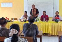 Kunjungan Kerja Anggota DPRD Provinsi NTT, Agustinus Bria Seran, dan Agustinus Nahak, di SMA Negeri Bateti. (Foto-red)