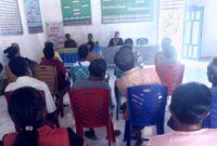Advokat Melkianus Conterius Seran S.H.,MH.,C.Me Memberikan Konsultasi Hukum Gratis di Desa Naet, Kecamatan Rinhat. (Foto-red)