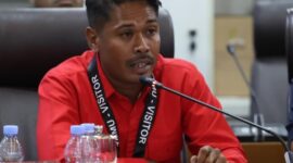 Anggota DPRD Malaka. Sekaligus Ketua Fraksi PDI Perjuangan, Paskalis Wandelinus Nahak. (Foto-Ist)